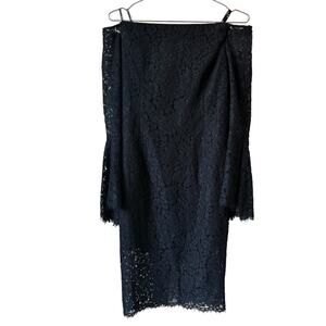 Bardot Solange Lace Midi Dress NWT Size Large ( 10 )